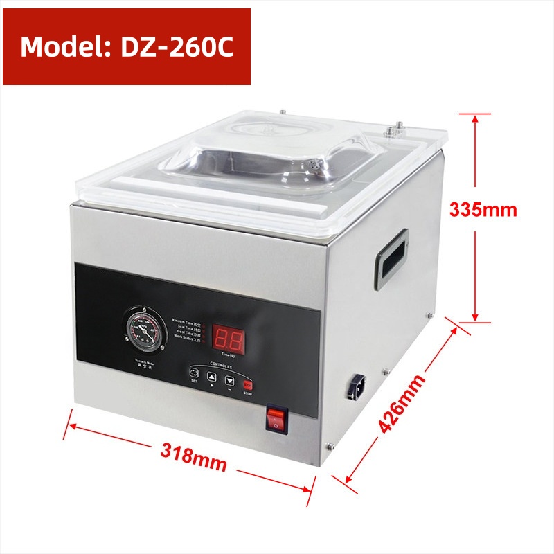 Food Vacuum Sealer Machine - Máquina Selladora al Vacío de Mesa,