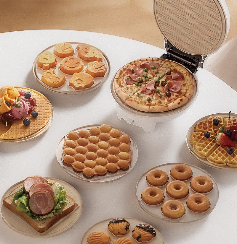 Mini Waffle Maker Machine - Mini máquina para hacer sándwiches de