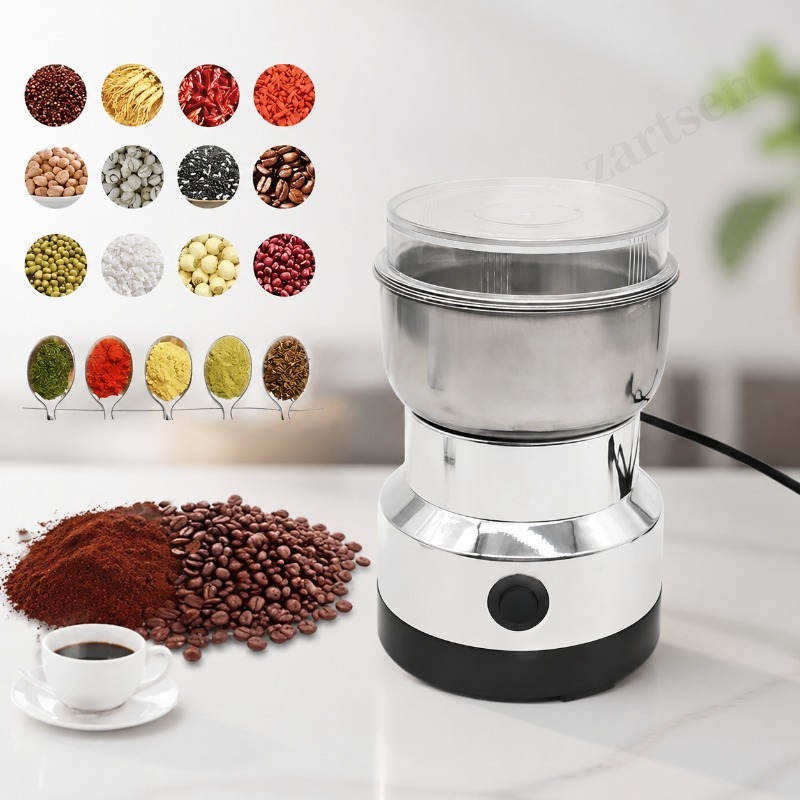 Coffee Bean Grinder Electric - Molinillo de Granos Multifuncional de 4