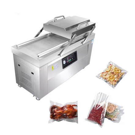 Food Vacuum Sealer Machine - Máquina de Vacío Semiautomática de Doble