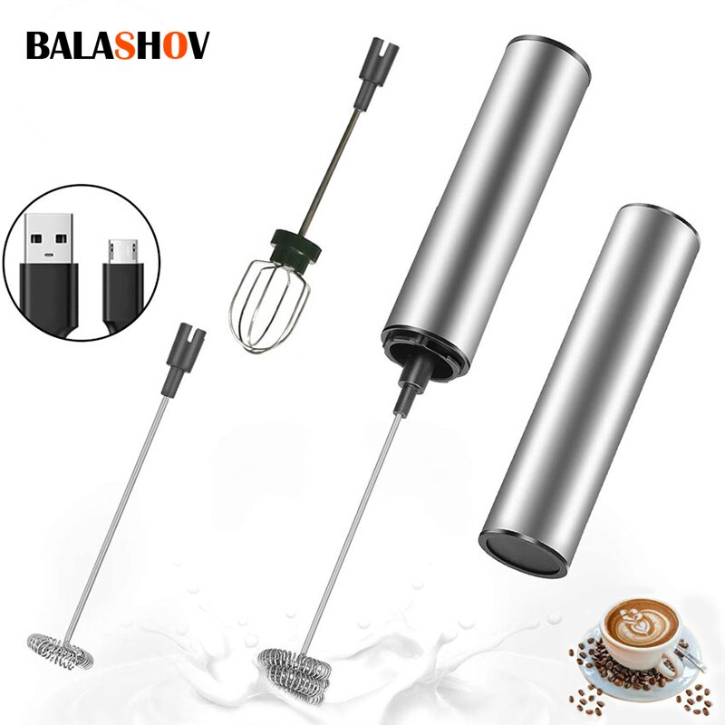 Portable Blender Usb Rechargeable - Espumador de leche eléctrico portátil, Mini