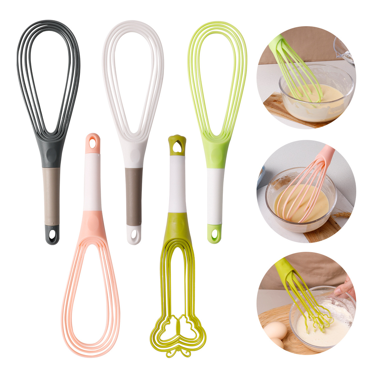 Batidor de Huevos Manual, Mezc - Immersion Hand Blender Set reseña y precio