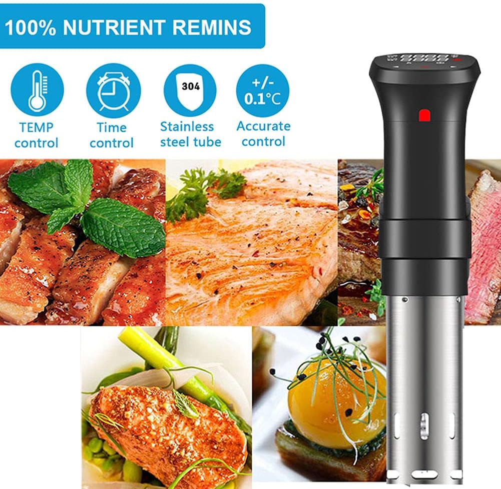 Máquina Sous Vide, cocina de p - Digital Sous Vide Precision Cooker reseña y precio