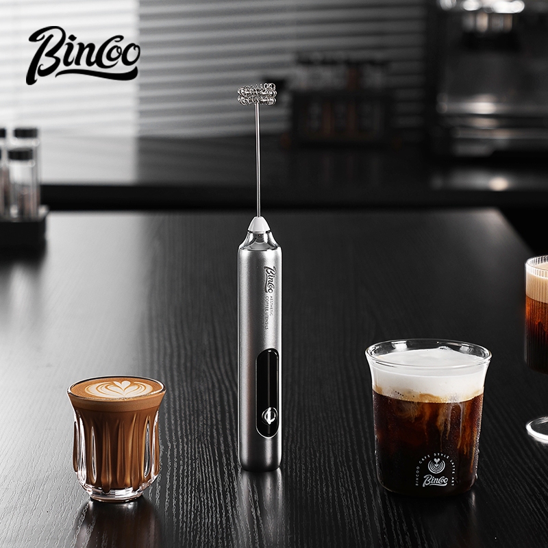 Espumador de leche digital por - Electric Milk Frother Handheld reseña y precio