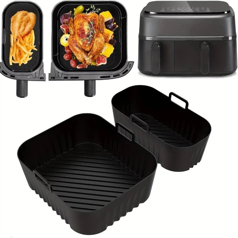 Revestimiento para freidora de - Air Fryer Silicone Pot Liner reseña y precio