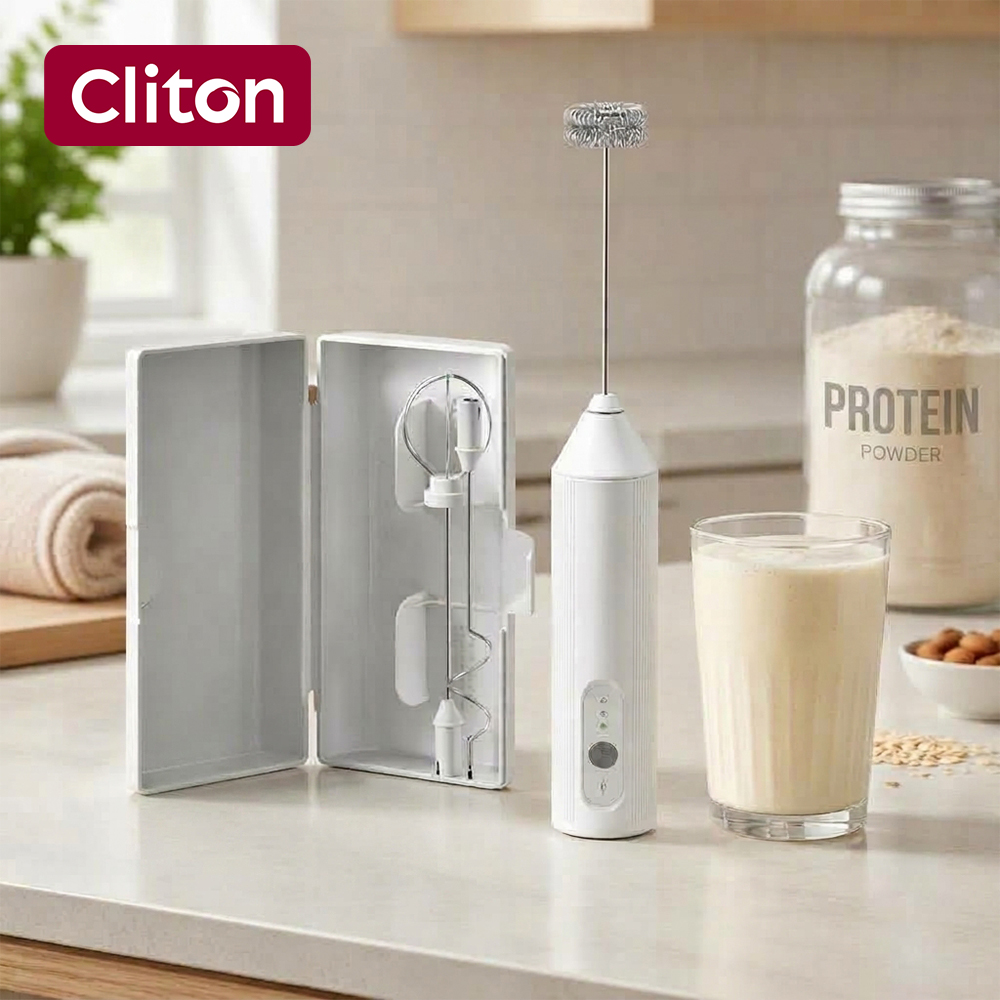 Batidor de leche eléctrico mul - Electric Milk Frother Handheld reseña y precio