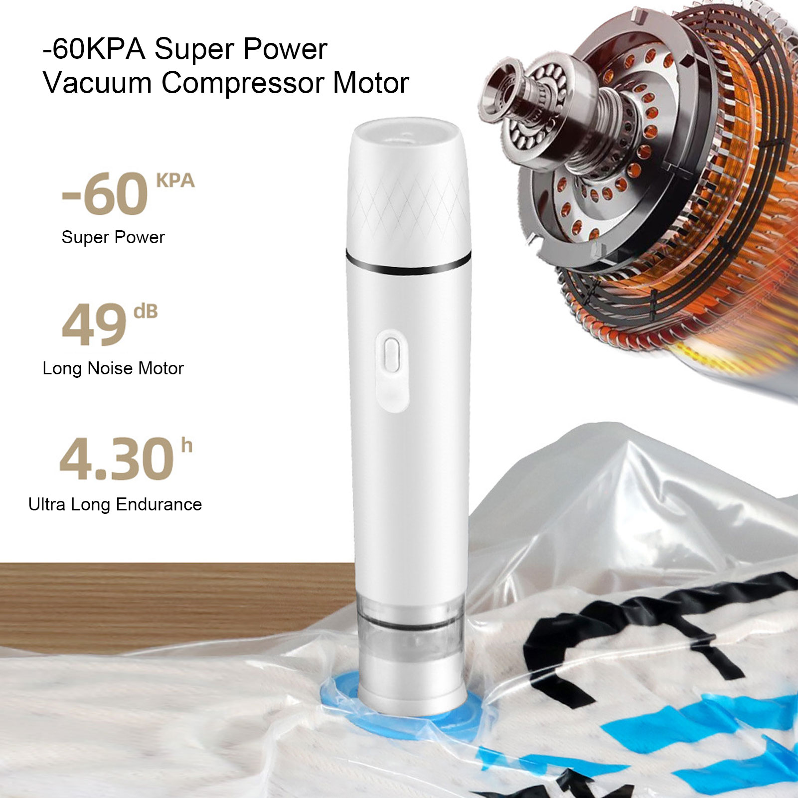 Bomba de aire eléctrica sellad - Food Vacuum Sealer Machine reseña y precio