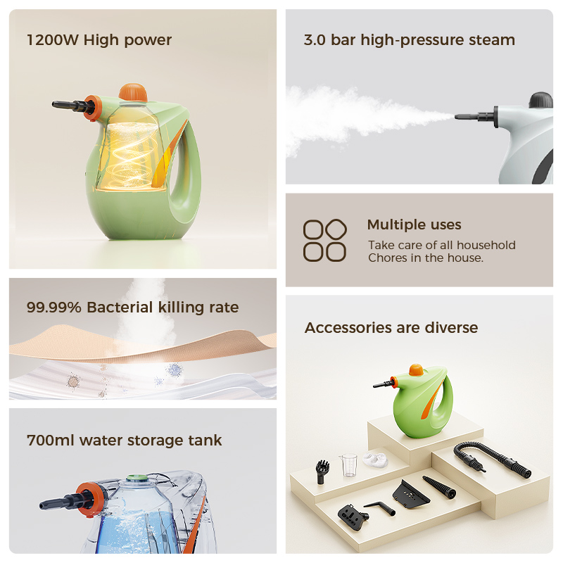 Limpiador a vapor de alta temp - Home Appliances reseña y precio
