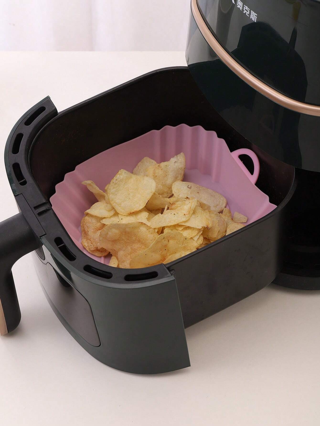 1 pieza de olla de silicona pa - Air Fryer Silicone Pot Liner reseña y precio