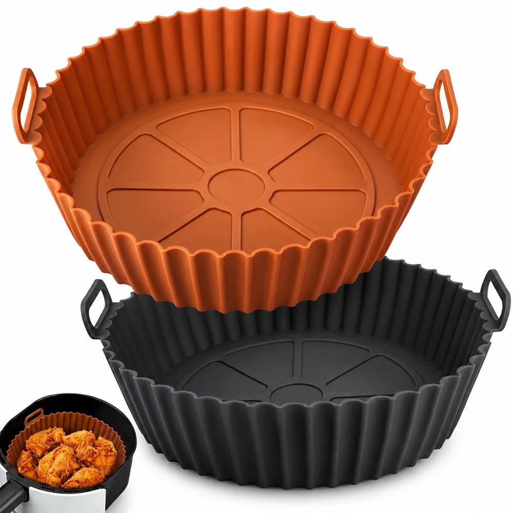 Cesta de silicona reutilizable - Air Fryer Silicone Pot Liner reseña y precio