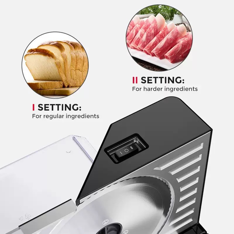 Cortadora Eléctrica de Aliment - Automatic Meat Slicer Home reseña y precio
