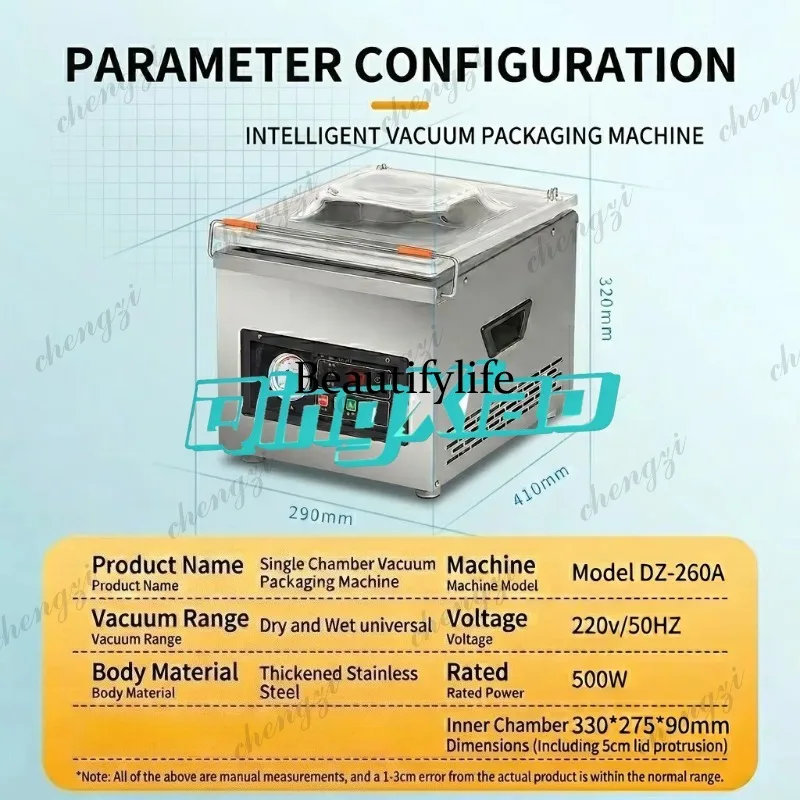 Selladora de Alimentos al Vací - Food Vacuum Sealer Machine reseña y precio